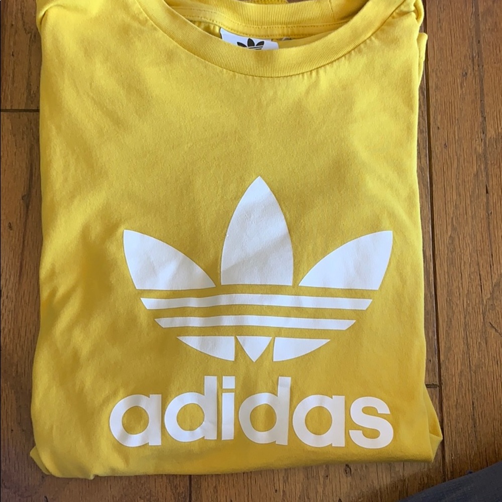 ⚠️Yellow Adidas Shirt⚠️